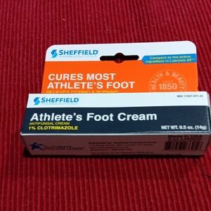 Sheffield Athlete's Foot Cream - Orange and Blue